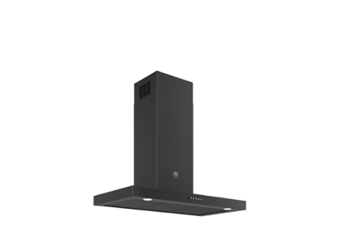 Bertazzoni wall mount range hood with T-shape design