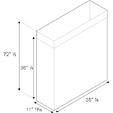 Bertazzoni 901265 Duct Cover (Open Box / Scratch & Dent)
