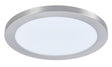Miseno FLDL21009LEDCCTBN - 9 in. Color Selectable LED Ceiling Disk Light in Brushed Nickel (18W) – 3000K/4000K/5000K