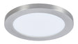 Miseno FLDL21007LEDCCTBN - 7 in. Color Selectable LED Ceiling Disk Light in Brushed Nickel (12W) – 3000K/4000K/5000K