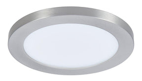 Miseno FLDL21007LEDCCTBN - 7 in. Color Selectable LED Ceiling Disk Light in Brushed Nickel (12W) – 3000K/4000K/5000K
