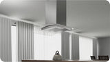 Arietta ADI436SSB Chimney Wall Mount Range Hood, 36 Inch