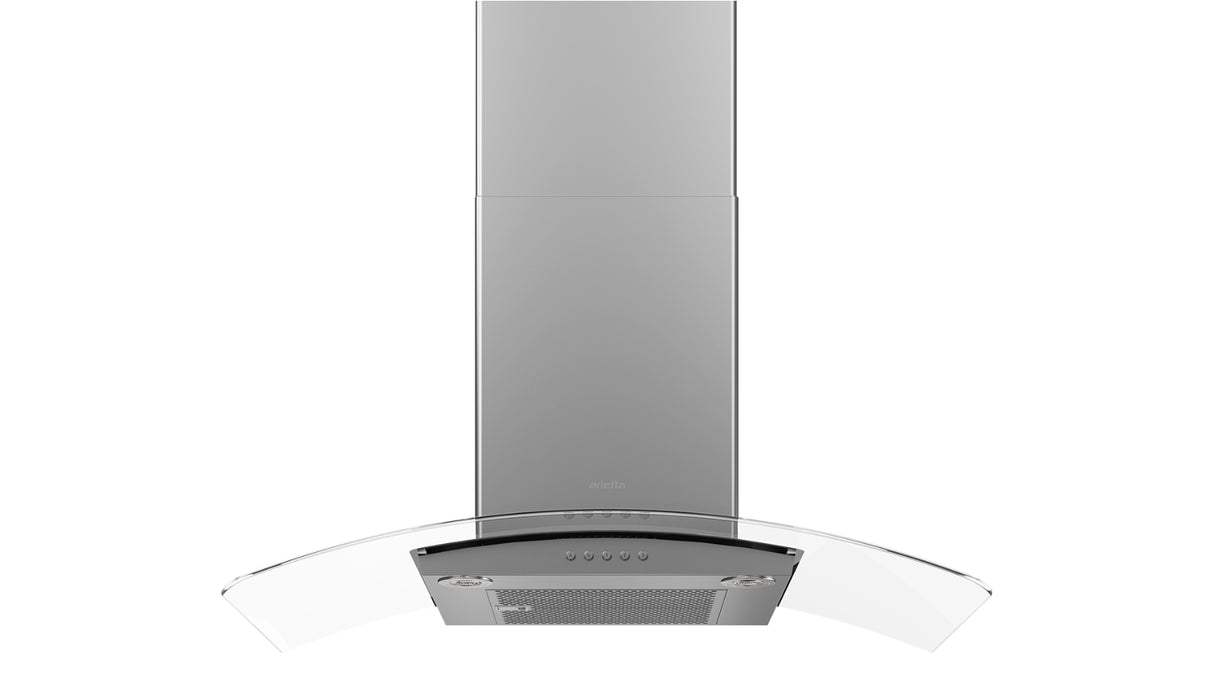 Arietta ADK430SSB Chimney Wall Mount Range Hood, 30 Inch