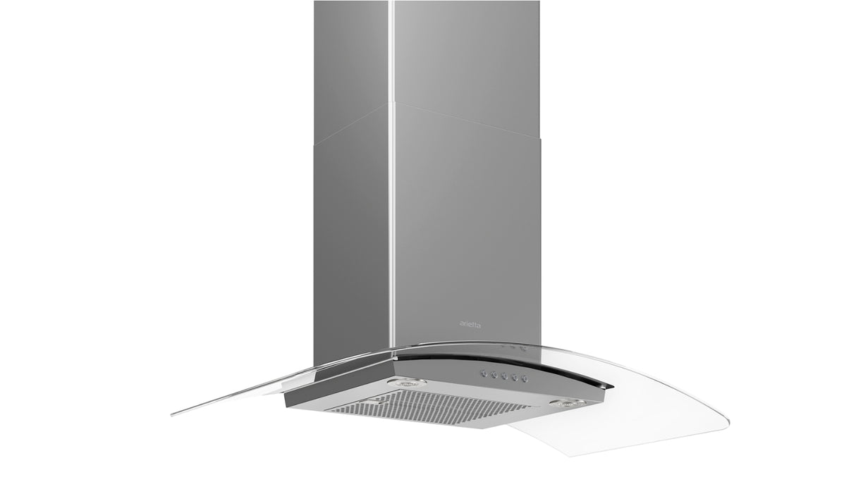 Arietta ADK430SSB Chimney Wall Mount Range Hood, 30 Inch