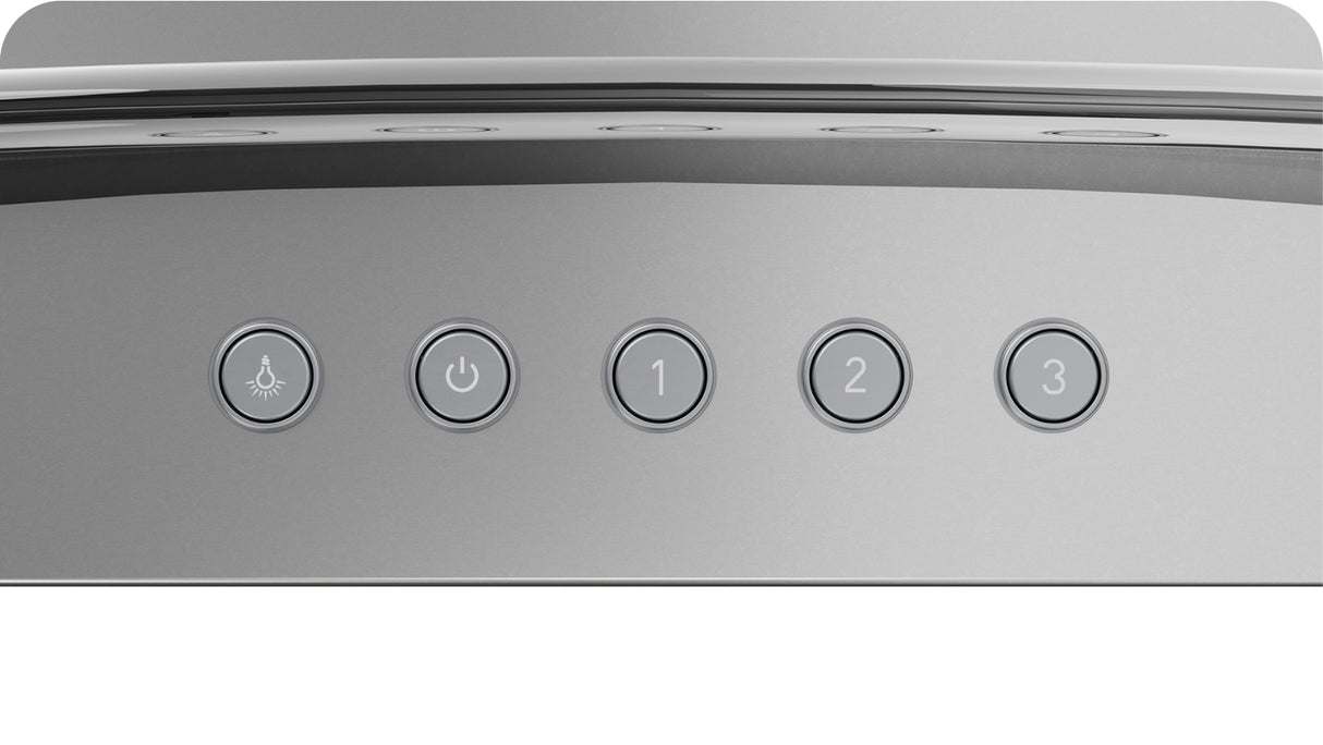 Arietta ADK430SSB Chimney Wall Mount Range Hood, 30 Inch