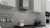 Arietta ADK430SSB Chimney Wall Mount Range Hood, 30 Inch