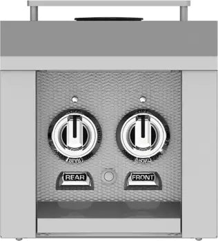Hestan AGB2CP Color Control Panel for Double Side Burner, Stainless Steel (Open Box / Scratch & Dent)