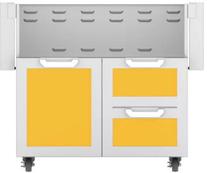 Hestan AGCP36CR-YW Color Panel for 36 Inch Double Drawer and Door Cart GCR36, Sol