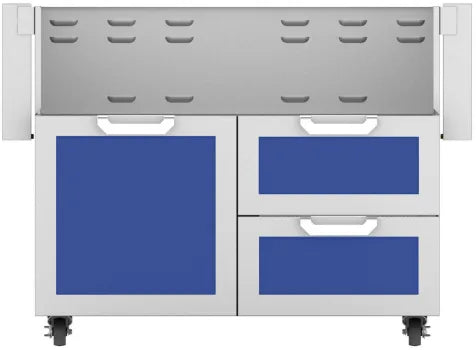 Hestan AGCP42CR-BU Color Panels for 42 Inch Double Drawer and Door Cart
