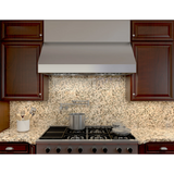Zephyr AK7536CS Wall Mount Range Hood, 36 Inch