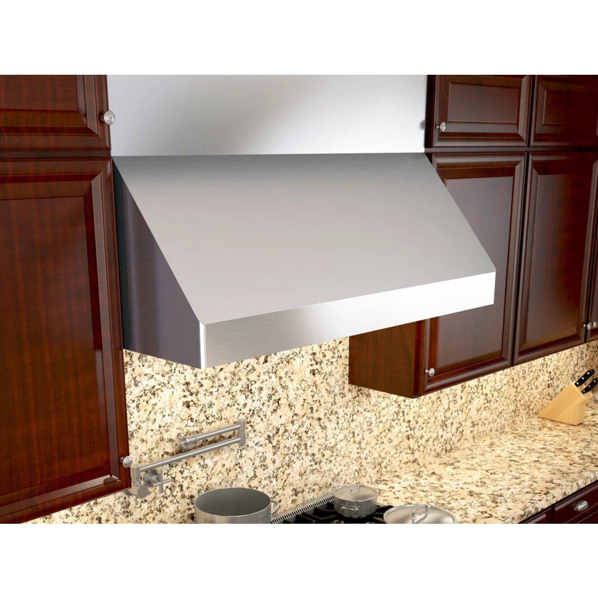 Zephyr AK7536CS Wall Mount Range Hood, 36 Inch