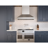 Zephyr AK7642BS Wall Mount Range Hood, 42 Inch (Open-Box / Scratch & Dent)