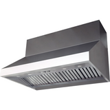 Zephyr AK7848BS Wall Mount Range Hood, 48 Inch (Open Box / Scratch & Dent)