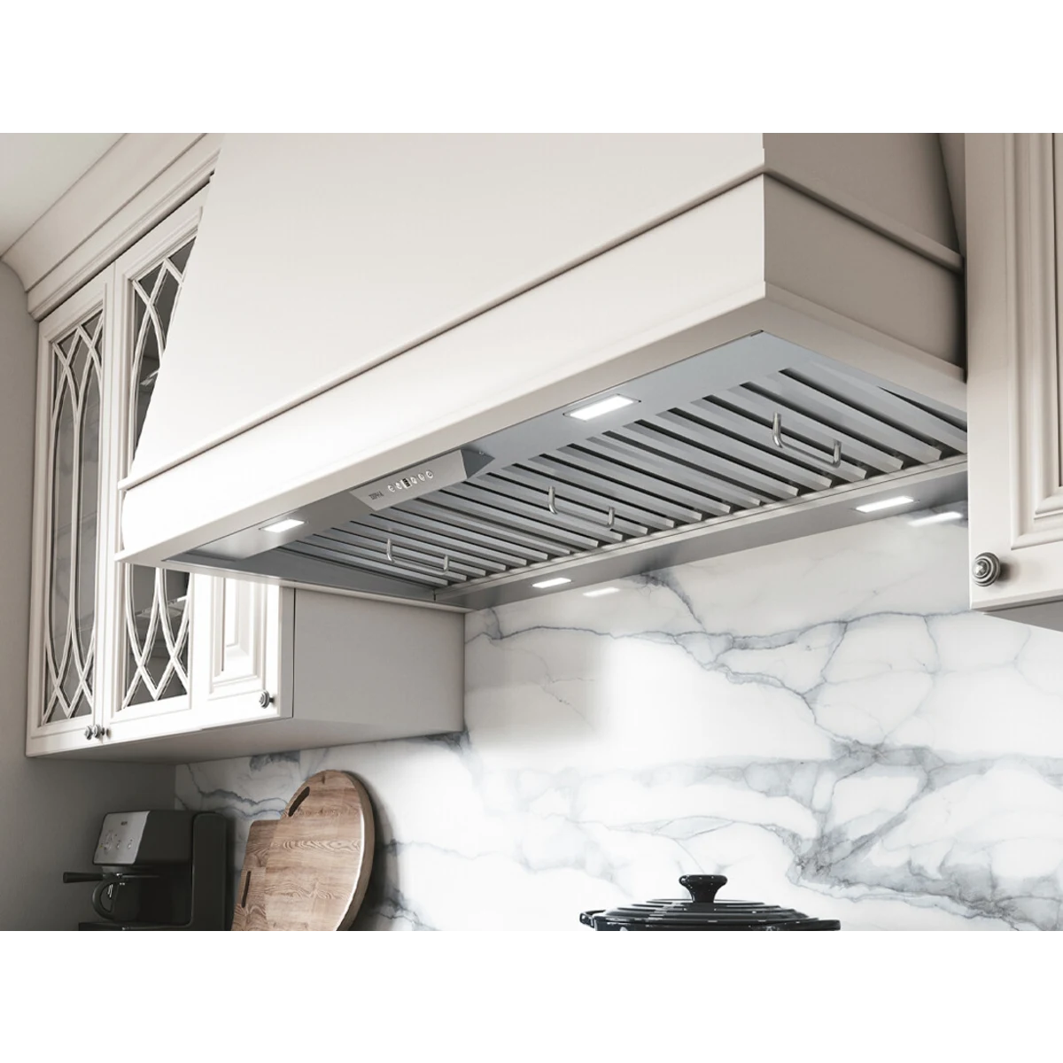 Zephyr AK9352BS Under Cabinet Insert Range Hood, 54 Inch (Open Box / Scratch & Dent)