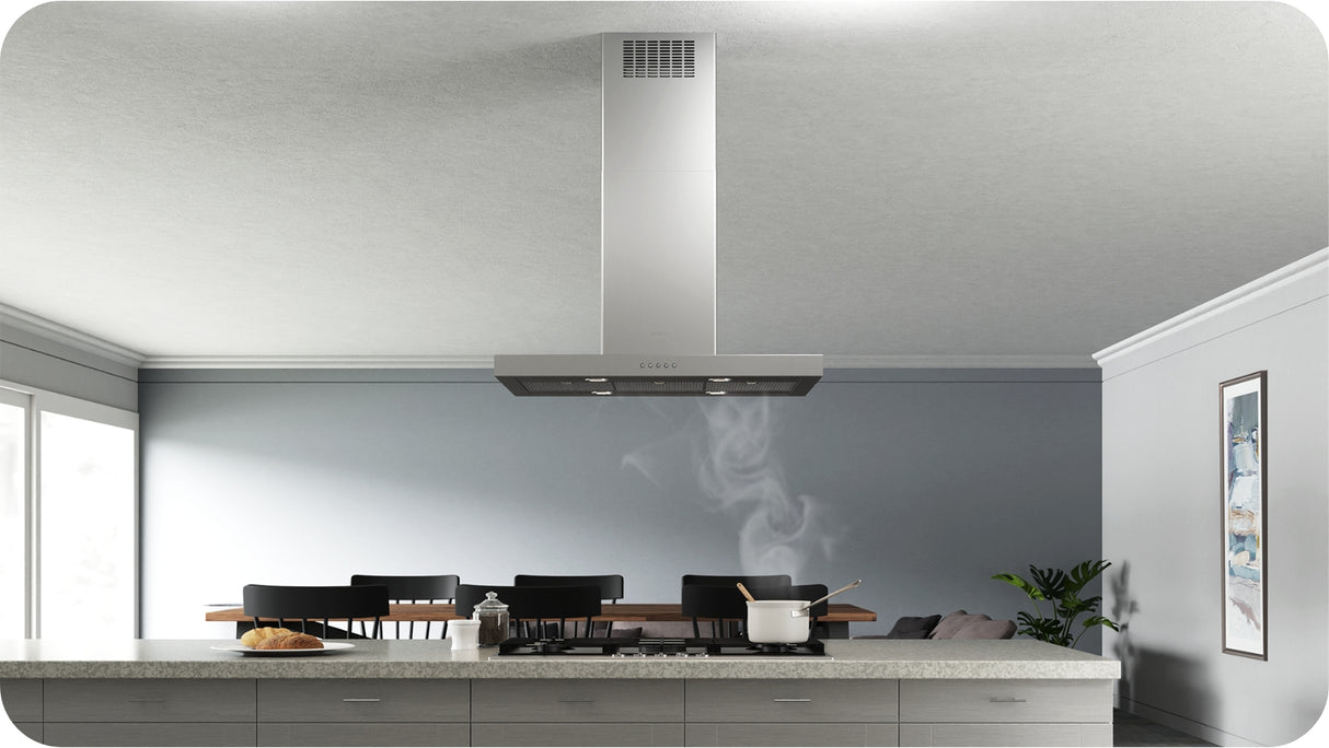 Arietta AMT636SSA Chimney Wall Mount Range Hood, 36 Inch