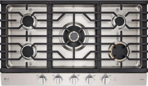 LG CBGS3628S Gas Cooktop, 36 Inch (Open-Box / Scratch & Dent)