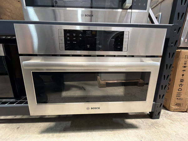 Bosch HMB50152UC - 500 Series 30-inch 1.6 Cu. Ft. Built-In Microwave, Stainless Steel