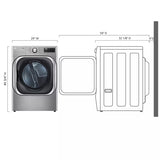 LG DLEX8980V Gas Dryer