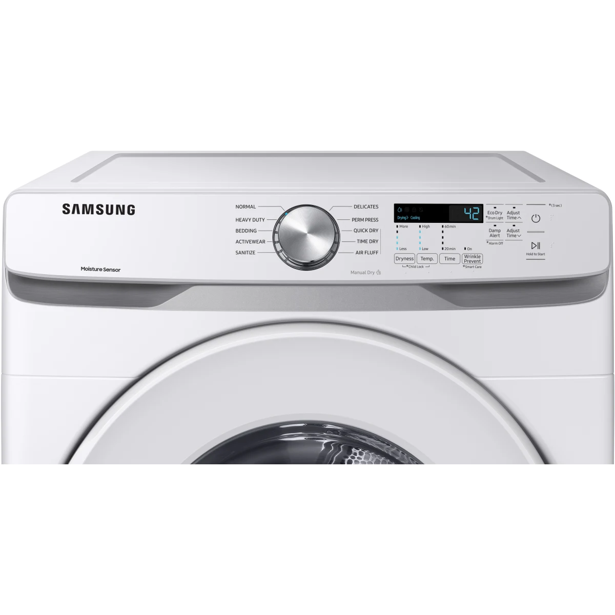 Samsung DVE45T6020W Electric Dryer (Open Box / Scratch & Dent)