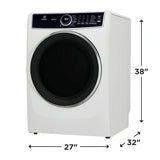 Electrolux ELFE7637AW Electric Dryer (Open-Box / Scratch & Dent)