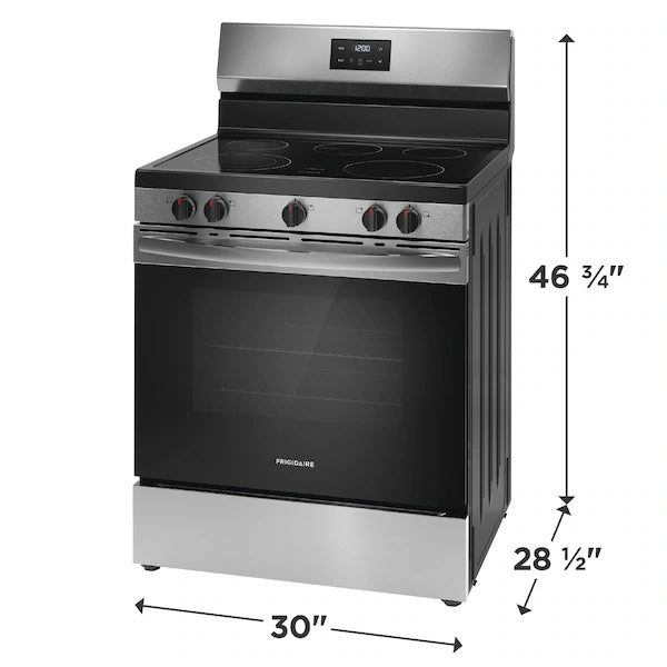 Frigidaire FCRE3052BS Electric Range