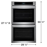 Frigidaire FCWD3027AS Double Wall Oven (Open Box / Scratch & Dent)