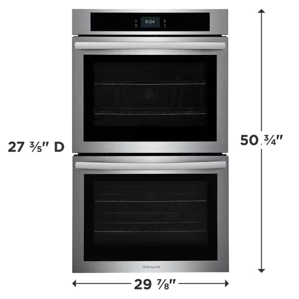 Frigidaire FCWD3027AS Double Wall Oven (Open Box / Scratch & Dent)
