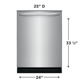 Frigidaire FDPH4316AS Top Control Built-In Dishwasher