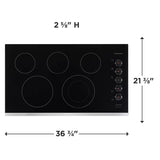 Frigidaire FFEC3625US Electric Cooktop, 36 Inch (Open-Box / Scratch & Dent)