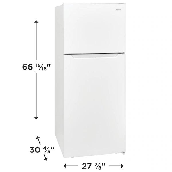 Frigidaire FFHT1822UW Top Freezer Refrigerator (Open Box / Scratch & Dent)