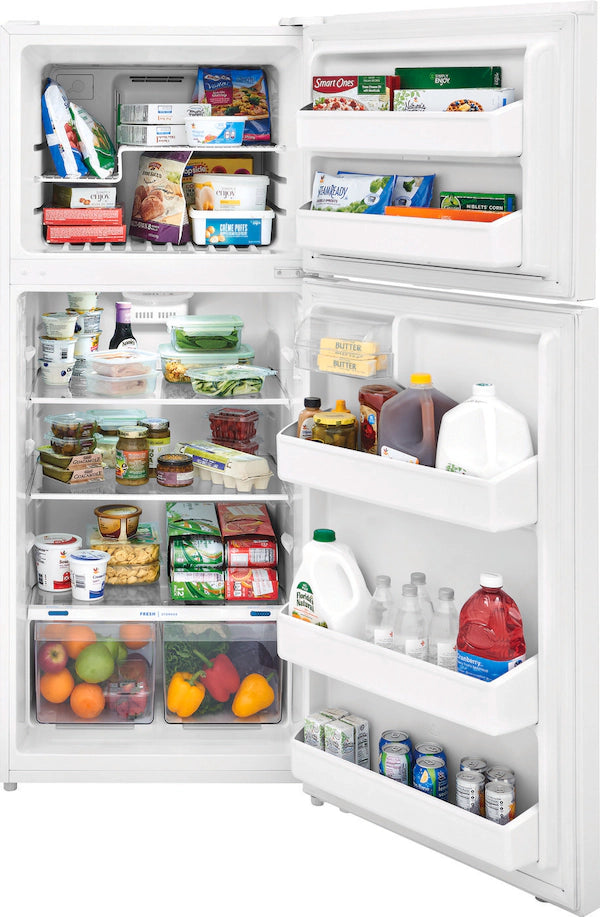 Frigidaire FFHT1822UW Top Freezer Refrigerator (Open Box / Scratch & Dent)