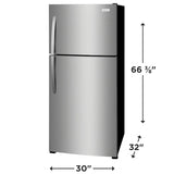 Frigidaire FFHT2022AS Top Freezer Refrigerator (Open Box / Scratch & Dent)