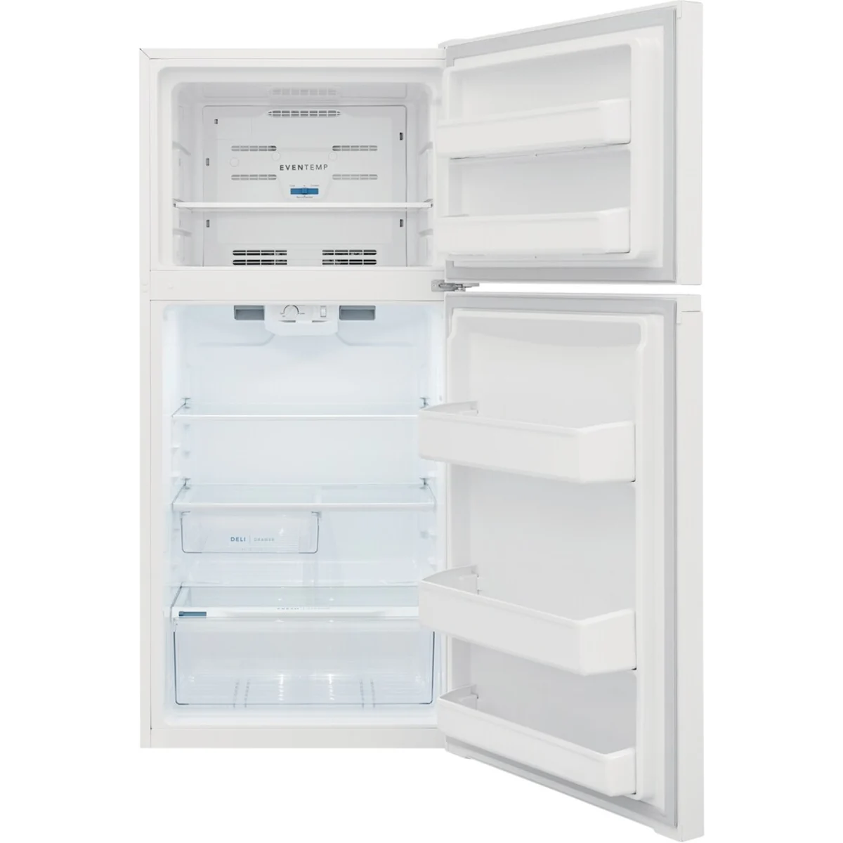 Frigidaire FFTR1425VW Top Freezer Refrigerator (Open Box / Scratch & Dent)