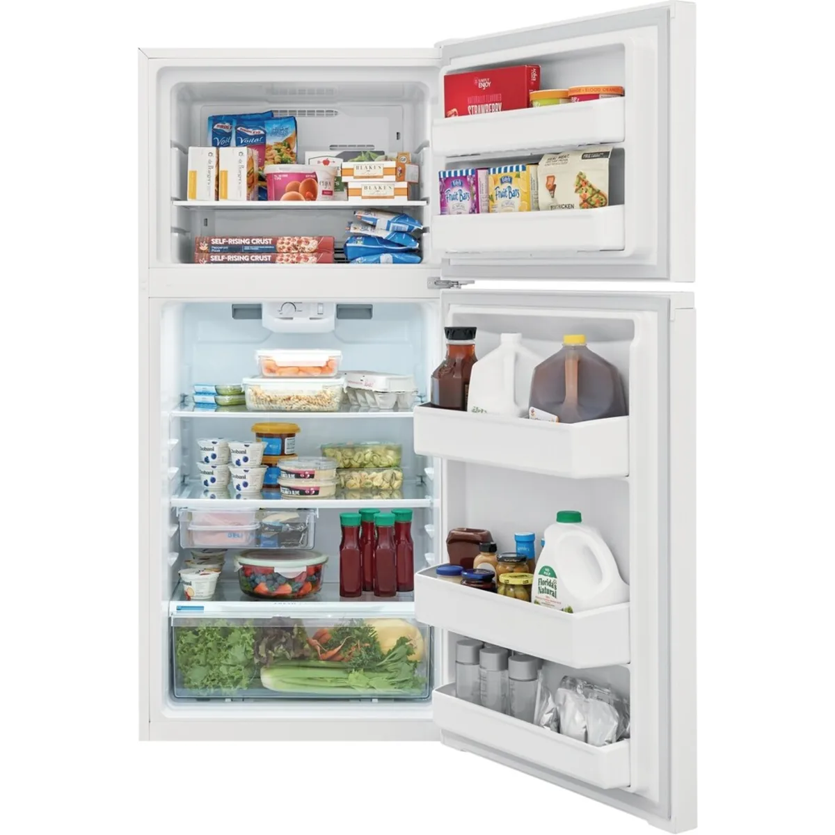 Frigidaire FFTR1425VW Top Freezer Refrigerator (Open Box / Scratch & Dent)
