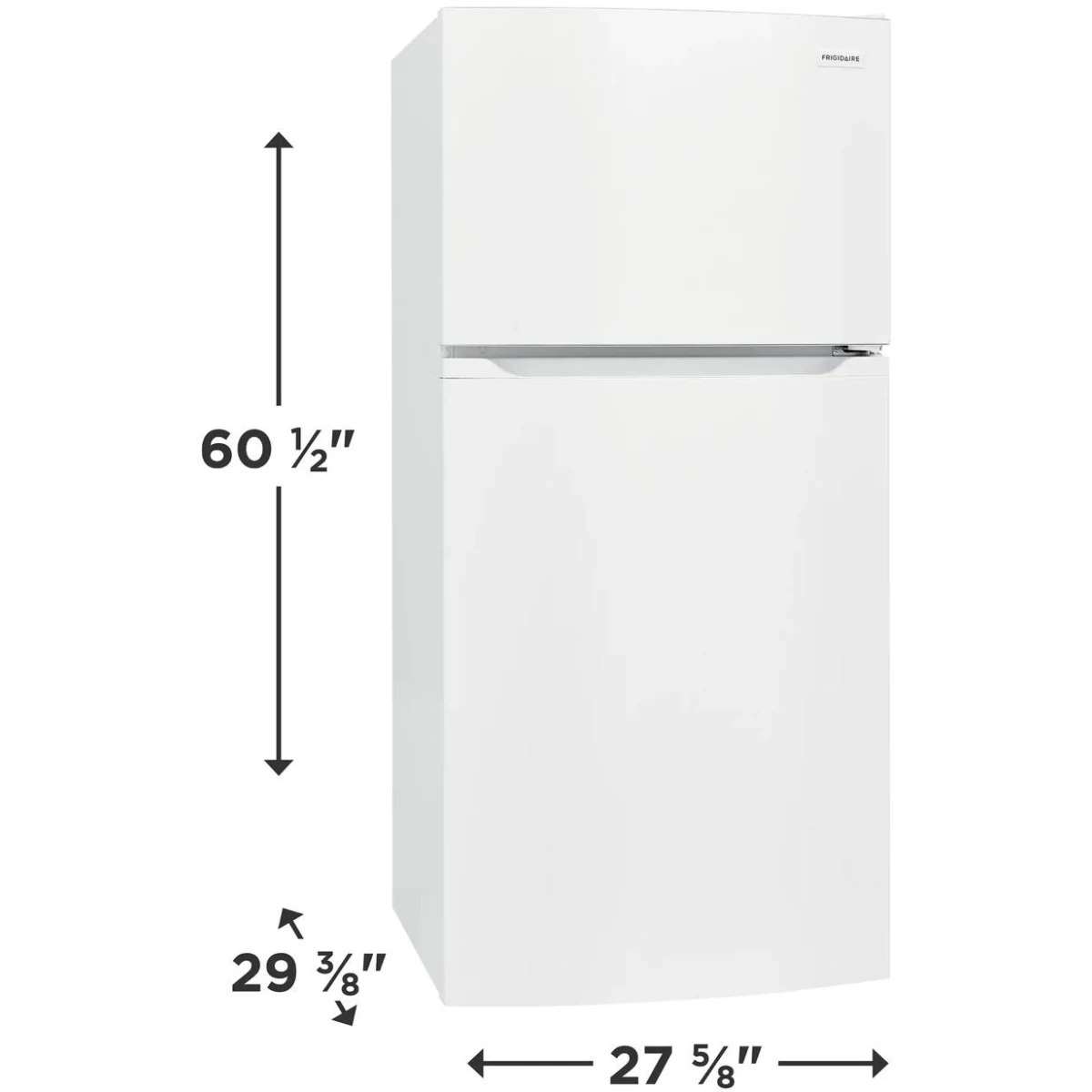 Frigidaire FFTR1425VW Top Freezer Refrigerator (Open Box / Scratch & Dent)