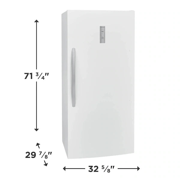 Frigidaire FFUE2024AW Upright Freezer (Open Box / Scratch & Dent)