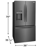 Frigidaire FRFS2823AD French Door Refrigerator (Open Box / Scratch & Dent)