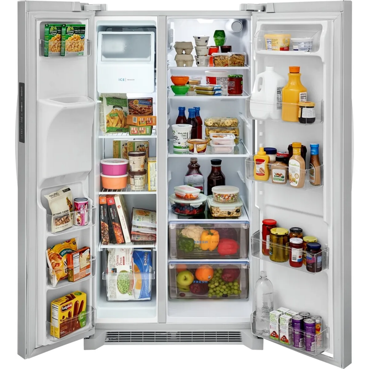 Frigidaire FRSS2623AW Side-by-Side Refrigerator (Open Box / Scratch & Dent)