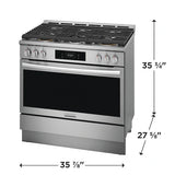 Frigidaire GCFG3661AF Gas Range (Open Box / Scratch & Dent)