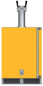 Hestan GFDSL242YW Beer Dispenser, Double Faucet