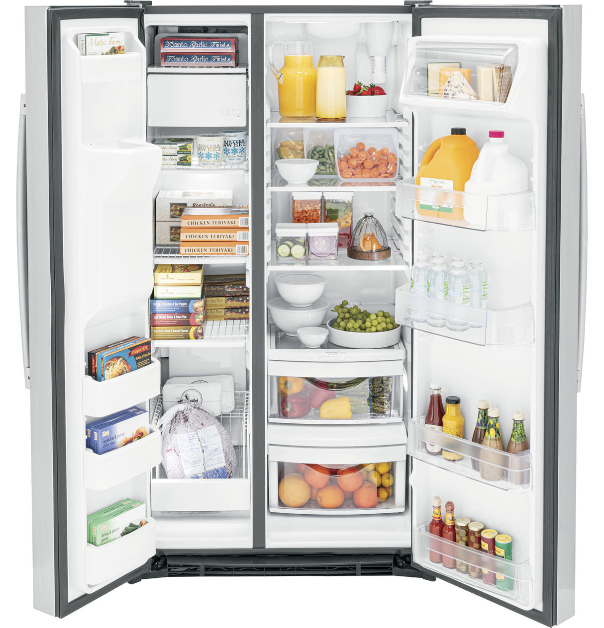 GE GSS25GYPFS Side-by-Side Refrigerator (Open Box / Scratch & Dent)