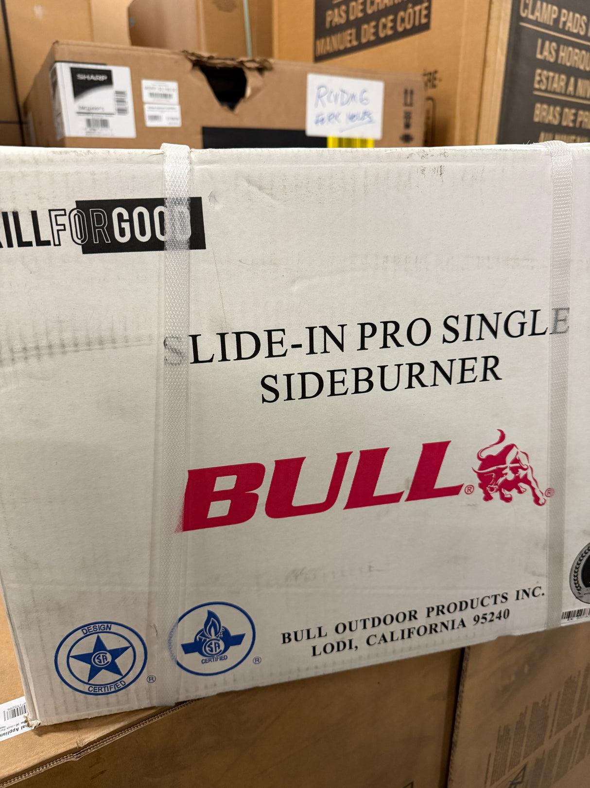 Bull 60019NG Gas Side Burner