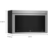 KitchenAid KMMF730PPS Over the Range Microwave, 30"