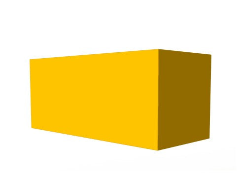 Hestan KVDC3612-YW Duct Cover for KVC48 Hood, Sol/Yellow