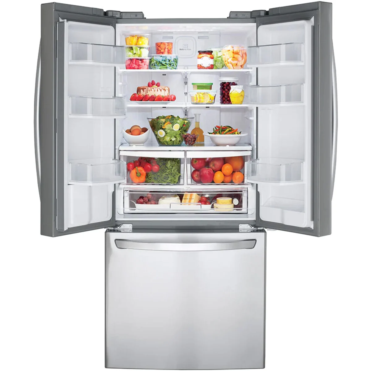 LG LFDS22520S French Door Refrigerator (Open-Box / Scratch & Dent)