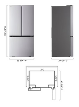 LG LRFLC2716S French Door Refrigerator (Open Box / Scratch & Dent)