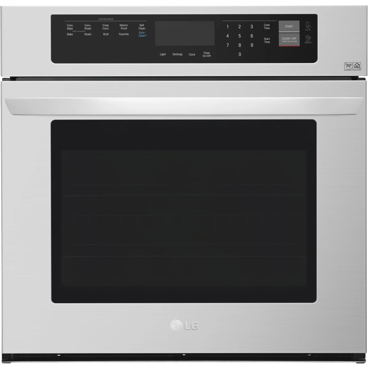 LG LWS3063ST Single Built-In Wall Oven