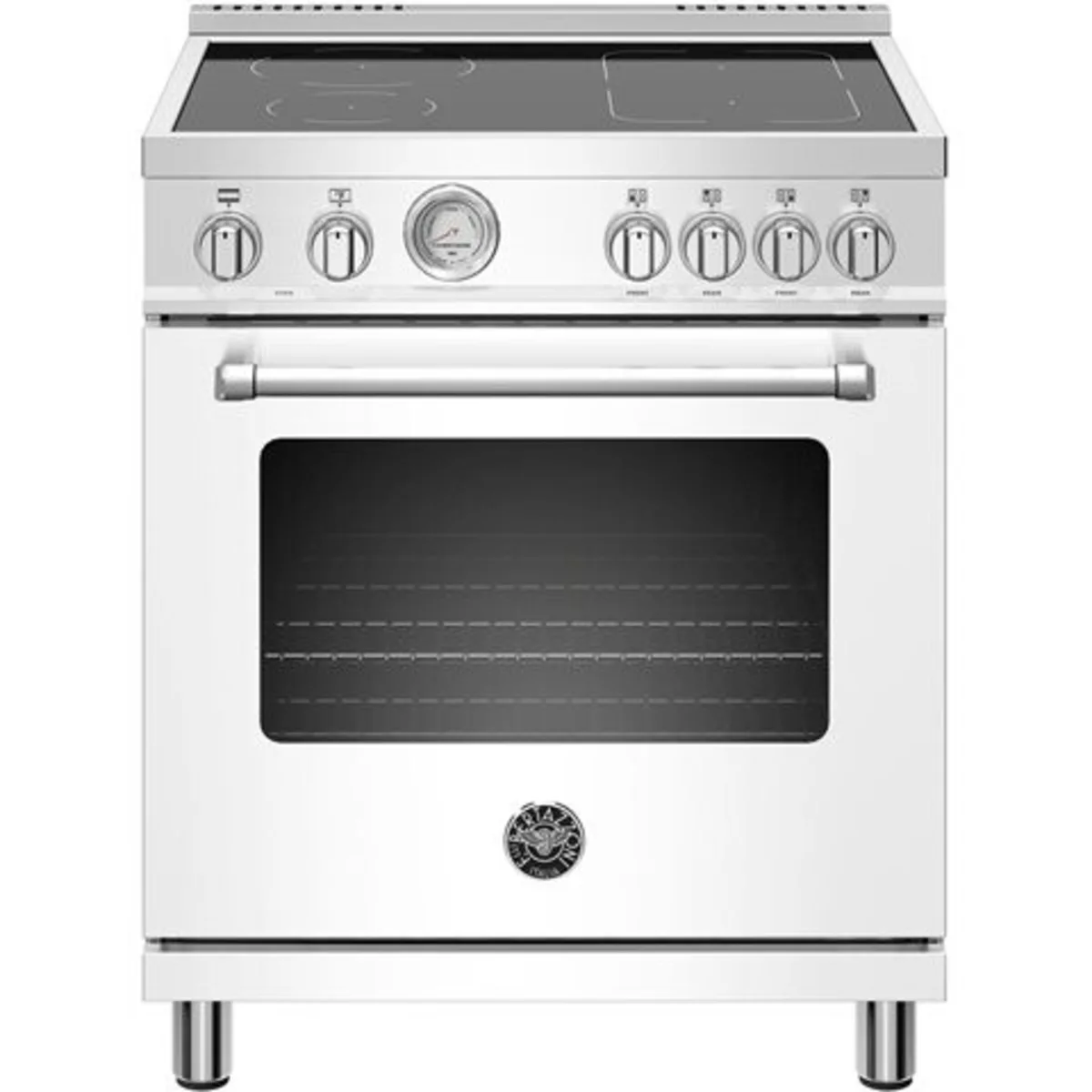Bertazzoni MAST304INMBIE Induction Range, White 30"