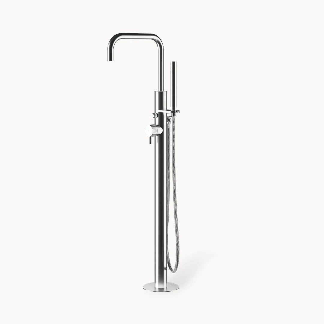 MGS MB519-M Floor Mount Tub Filler with Hand Shower