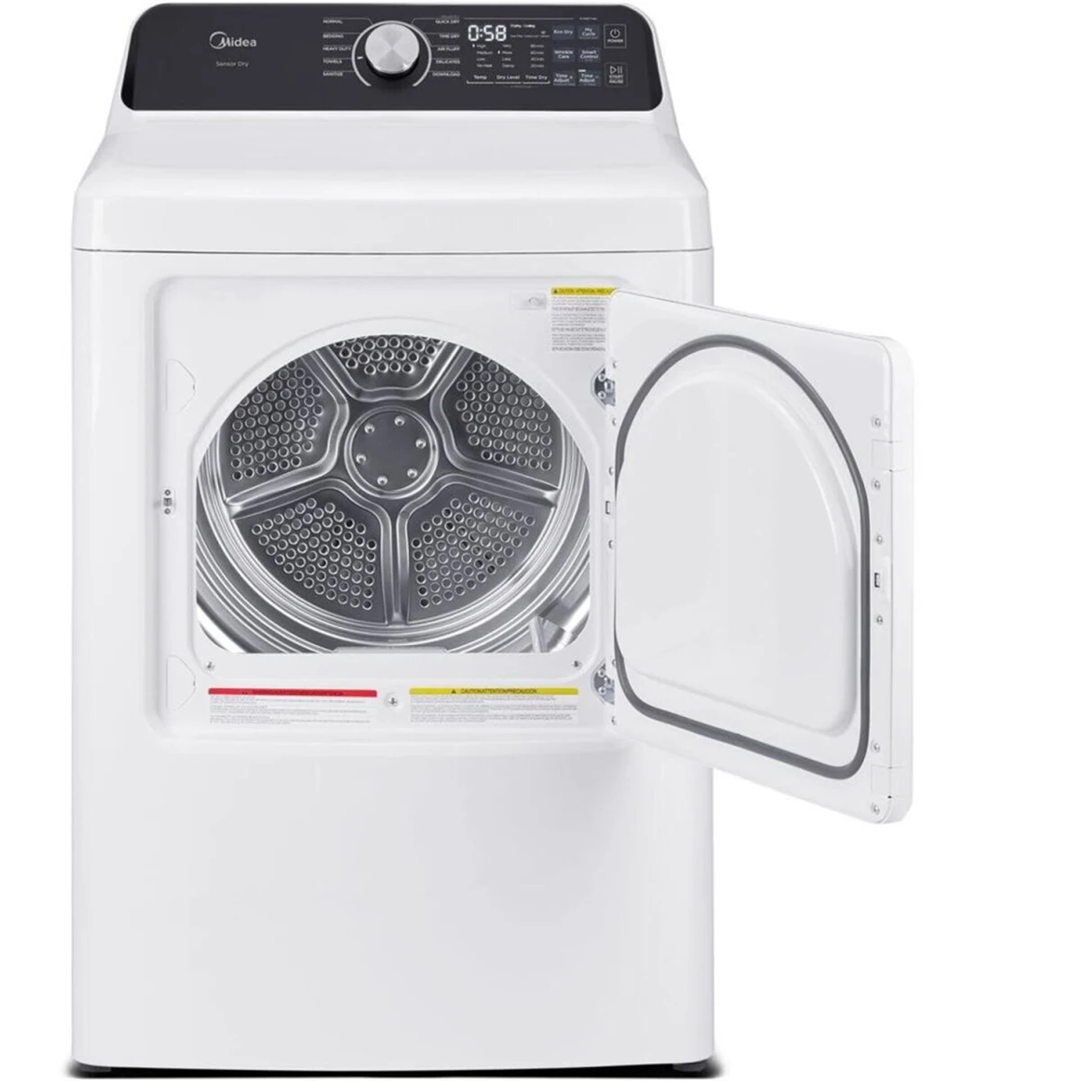 Midea MLTG45N4BWW Gas Dryer (Open-Box / Scratch & Dent)